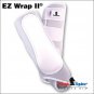 WHITE CLASSIC EQUINE EZ Wrap II Front LEG BOOTS VELCRO W/ LEATHER GUARD