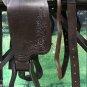 TO107DB-F HILASON TREELESS WESTERN LEATHER TRAIL PLEASURE HORSE RIDING SADDLE 16