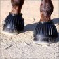 PROFESSIONAL CHOICE PULL ON RUBBER HORSE BELL BOOT BLACK MEDIUM /LARGE/X-LARGE