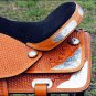 TO100ST HILASON TREELESS WESTERN BARREL RACING TRAIL PLEASURE SADDLE 14" 15"