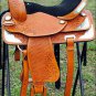 TO100ST HILASON TREELESS WESTERN BARREL RACING TRAIL PLEASURE SADDLE 14" 15"