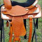 TO100ST HILASON TREELESS WESTERN BARREL RACING TRAIL PLEASURE SADDLE 14" 15"