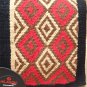 FEP304 HILASON WESTERN NEW ZEALAND WOOL HORSE SADDLE BLANKET black