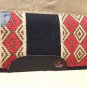 FEP304 HILASON WESTERN NEW ZEALAND WOOL HORSE SADDLE BLANKET black
