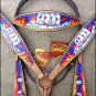 S511 NEW HILASON WESTERN HAND PAINT LEATHER HORSE BRIDLE HEADSTALL BREAST COLLAR