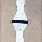 28 in. HORSE ROPER CHINH 25 STRAND DOUBLE WOVEN NP DEE BUCKLE MADE IN THE USA