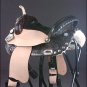 TO104DB HILASON TREELESS WESTERN BARREL RACING TRAIL PLEASURE SADDLE 14" 15" 16"