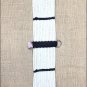 24 in. CINCH PONY 15 STRAND NICKLE PLATED STRAIGHT PULL BUCKLE WHITE MADE IN USA
