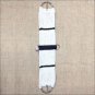 24 in. CINCH PONY 15 STRAND NICKLE PLATED STRAIGHT PULL BUCKLE WHITE MADE IN USA