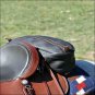 CLASSIC EQUINE CASHEL LEATHER SHAPED CONTOURED HORSE SADDLE CANTLE BAG