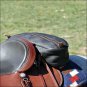 CLASSIC EQUINE CASHEL LEATHER SHAPED CONTOURED HORSE SADDLE CANTLE BAG