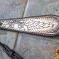 HILASON WESTERN LEATHER HORSE HEADSTALL BREAST COLLAR CROSS GUN ANGEL WINGS