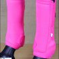 PINK LARGE TOUGH1 FRONT LEG MEDICINE EXTREME VENTED HORSE SPORT BOOTS