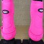 PINK LARGE TOUGH1 FRONT LEG MEDICINE EXTREME VENTED HORSE SPORT BOOTS