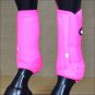 PINK LARGE TOUGH1 FRONT LEG MEDICINE EXTREME VENTED HORSE SPORT BOOTS