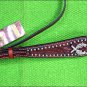 HILASON WESTERN LEATHER HORSE HEADSTALL BRIDLE MAHOGANY W/ CROSS GUN CONCHO