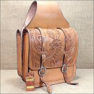 BH108F- HILASON WESTERN LEATHER COWBOY TRAIL RIDE HORSE SADDLE BAG