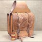 BH108F- HILASON WESTERN LEATHER COWBOY TRAIL RIDE HORSE SADDLE BAG