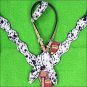 V1 HILASON HORSE WESTERN HAIR ON COWHIDE LEATHER ONE EAR HEADSTALL BREAST COLLAR