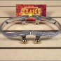 HILASON STAINLESS STEEL MEN SPURS SOLID BRASS ROSEBUD ROWELS AND BUTTONS