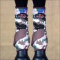 MEDIUM HILASON CAMO HORSE REAR LEG PROTECTION ULTIMATE SPORTS BOOTS PAIR