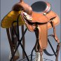 BH107OLWL-F HILASON BIG KING WESTERN LEATHER WADE RANCH ROPING COWBOY SADDLE 15"
