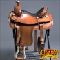 BH107OLWL-F HILASON BIG KING WESTERN LEATHER WADE RANCH ROPING COWBOY SADDLE 15"