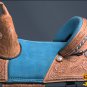 TW201BZ-F CLASSIC HILASON TREELESS WESTERN TRAIL BARREL RACING LEATHER SADDLE 16