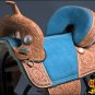 TW201BZ-F CLASSIC HILASON TREELESS WESTERN TRAIL BARREL RACING LEATHER SADDLE 16