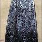 46" HILASON HAND MADE HEAVY DUTY BUFFALO HIDE LEATHER STICHED GUN HOLSTER BELT