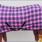 HILASON HORSE WINTER BLANKET 1200D PINK RIPSTOP WATERPROOF POLY TURNOUT TOUGH