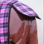 HILASON HORSE WINTER BLANKET 1200D PINK RIPSTOP WATERPROOF POLY TURNOUT TOUGH