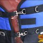 69" HILASON 1200D WATERPROOF WINTER TURNOUT HORSE BLANKET BELLY WRAP BLUE BLACK