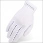 09 SIZE HERITAGE POWER GRIP STRETCHABLE NYLON HORSE RIDING EQUESTRIAN GLOVE WHIT