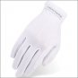 09 SIZE HERITAGE POWER GRIP STRETCHABLE NYLON HORSE RIDING EQUESTRIAN GLOVE WHIT