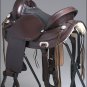 TT102 HILASON FLEX-TREE TRAIL PLEASURE ENDURANCE WESTERN LEATHER HORSE SADDLE 15