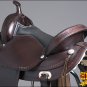 TT102 HILASON FLEX-TREE TRAIL PLEASURE ENDURANCE WESTERN LEATHER HORSE SADDLE 15