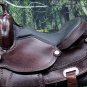 TT102 HILASON FLEX-TREE TRAIL PLEASURE ENDURANCE WESTERN LEATHER HORSE SADDLE 15