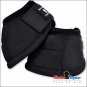 LARGE BLACK CLASSIC EQUINE HORSE KEVLAR NO TURN BELL BOOT