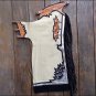 HILASON PRO RODEO BRONC BULL-RIDING SHOW SMOOTH LEATHER CHAPS PBR PRCA CH225F