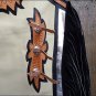 HILASON PRO RODEO BRONC BULL-RIDING SHOW SMOOTH LEATHER CHAPS PBR PRCA CH225F