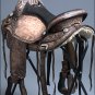 TO106DB HILASON TREELESS WESTERN TRAIL BARREL RACING HORSE RIDING SADDLE 16" 17"