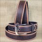 36 INCH WESTERN ARIAT MEN DEISEL BROWN ROWDY LEATHER BELT