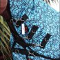 69" HILASON 1200D WATERPROOF POLY TURNOUT HORSE BLANKET NECK COVER TURQUOISE