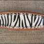 HILASON WESTERN LEATHER HORSE BRIDLE HEADSTALL ZEBRA HAND PAINT
