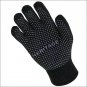 05 SIZE HERITAGE HORSE RIDING CHENILLE KNIT GLOVE ACRYLIC FIBERS BLACK