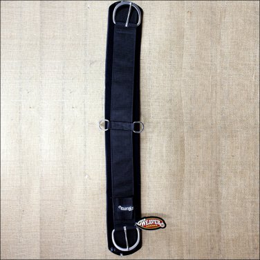 WEAVER LEATHER BLACK HORSE NEOPRENE STRAIGHT CINCH GIRTH TACK
