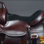 DF203-17" HILASON WIDE GULLET DRAFT WESTERN TRAIL ENDURANCE HORSE SADDLE