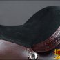 DF203-17" HILASON WIDE GULLET DRAFT WESTERN TRAIL ENDURANCE HORSE SADDLE
