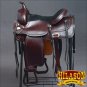 DF203-17" HILASON WIDE GULLET DRAFT WESTERN TRAIL ENDURANCE HORSE SADDLE